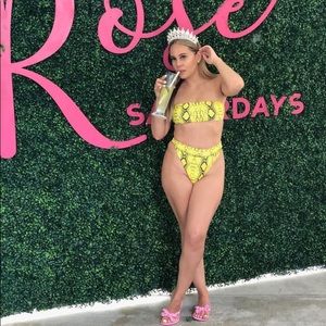 Two piece bathing suit